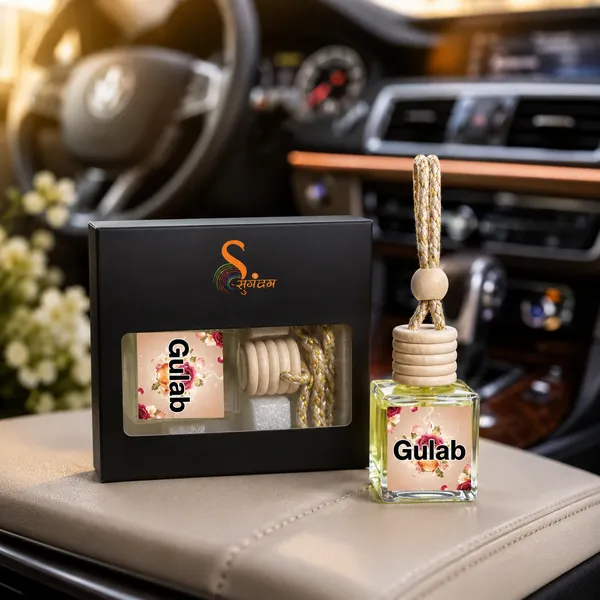 Sugandham_Gulab_Rose_Car_Hanging_Perfume_Pack_of_10