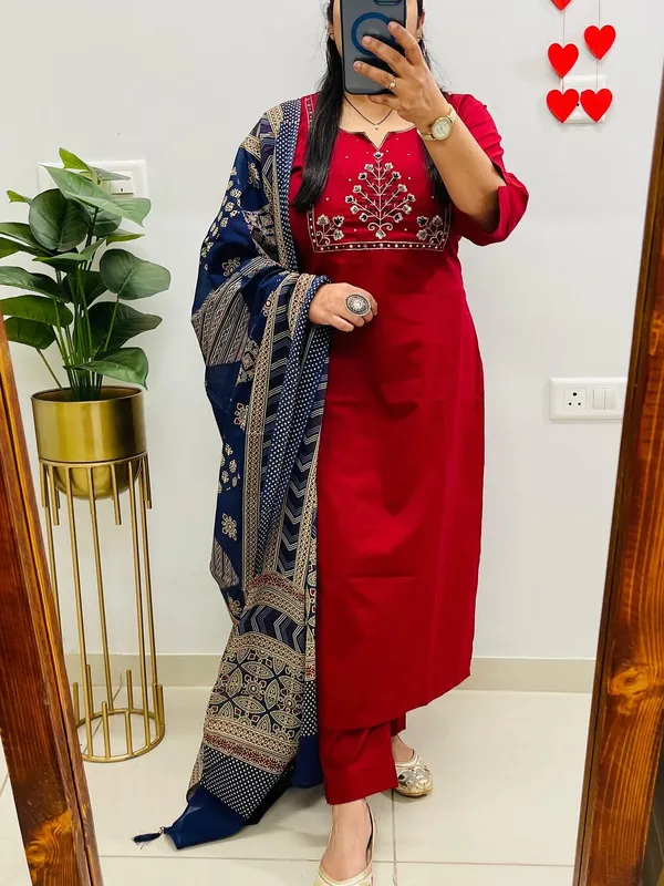 Ruby_Noor_Heavy_Cotton_Embroidered_Kurta_Set_With_Dupatta