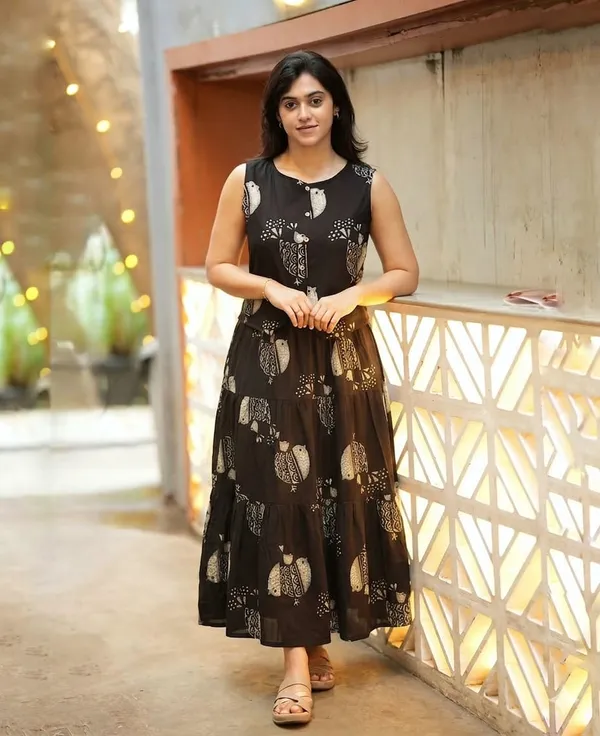 Women_S_Premium_Cotton_Printed_Co_Ord_Set_Sleeveless_Button_Top_With_Flared_Maxi_Skirt_Two_Piece_Outfit