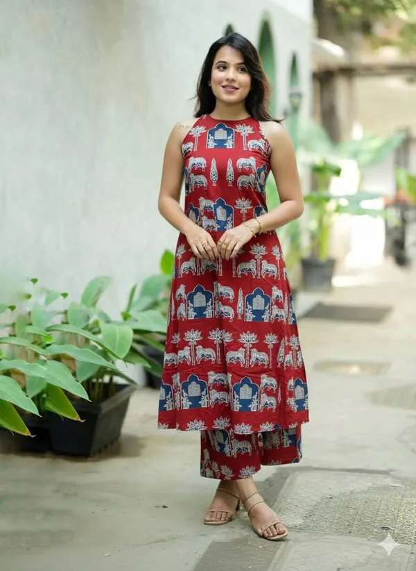 Shehzaadi_Heritage_Print_Kurta_Palazzo_Set