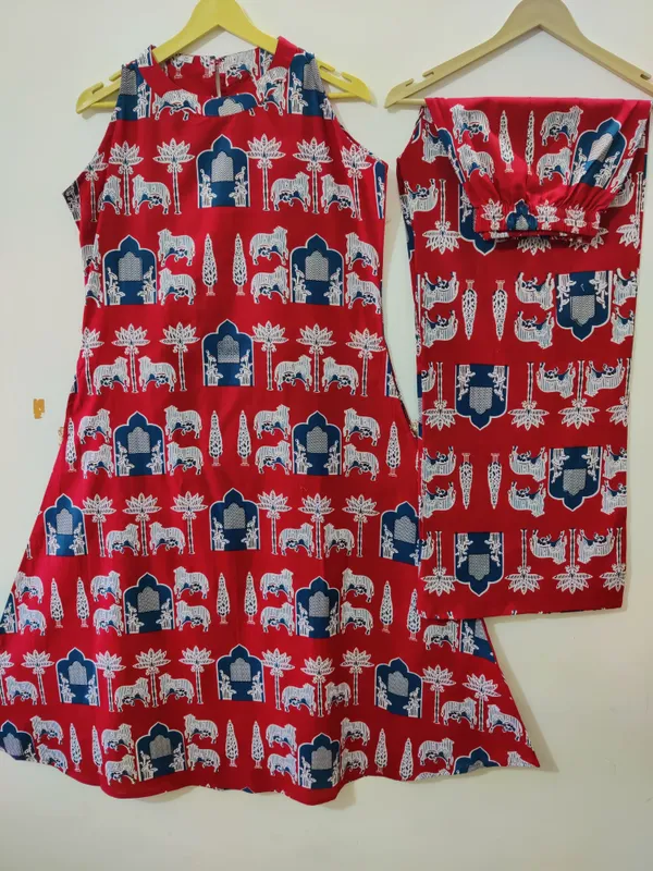 Shehzaadi_Heritage_Print_Kurta_Palazzo_Set