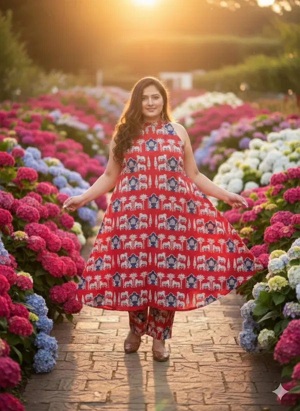 Shehzaadi_Heritage_Print_Kurta_Palazzo_Set