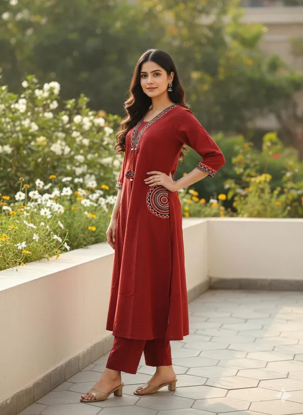 Elysian_Embroidered_Cotton_Flex_Kurti_Plazo_Set