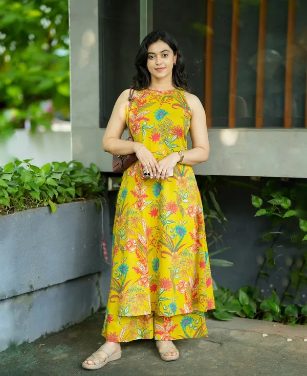 Gulnaar_Yellow_Floral_Kurta_Palazzo_Set