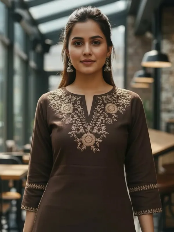 Noor_Earth_Embroidered_Cotton_Co_Ord_Set