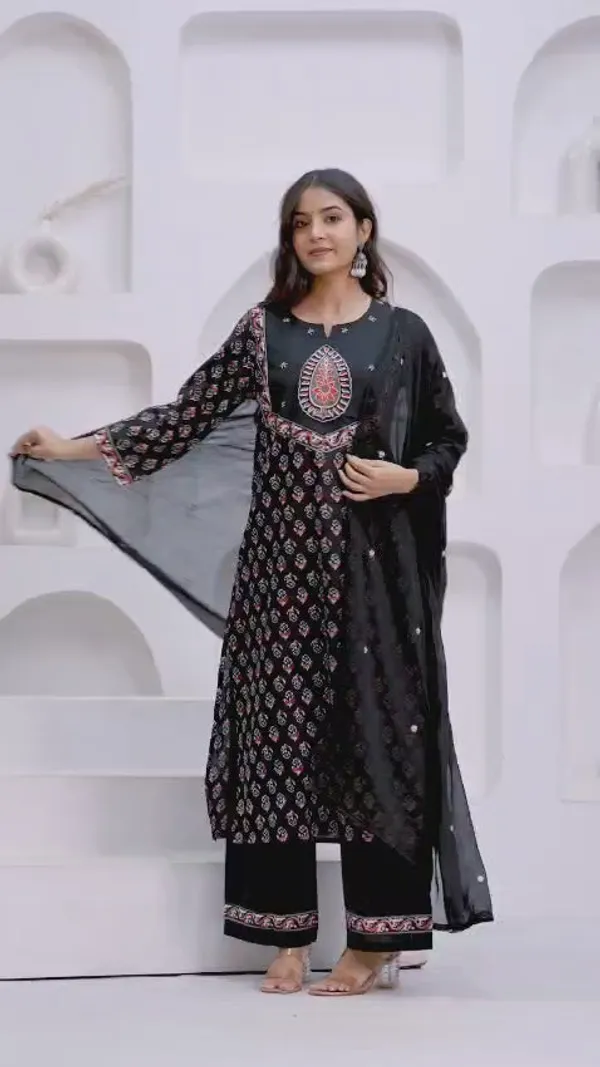 Pure_Cotton_Kurti_Pant_Dupatta_Set_For_Women_Embroidered_3_Piece_Ethnic_Suit