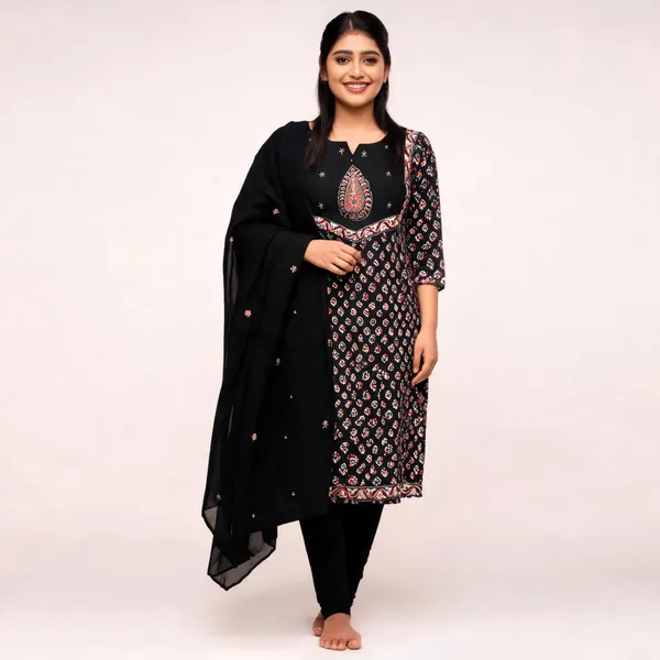 Pure_Cotton_Kurti_Pant_Dupatta_Set_For_Women_Embroidered_3_Piece_Ethnic_Suit