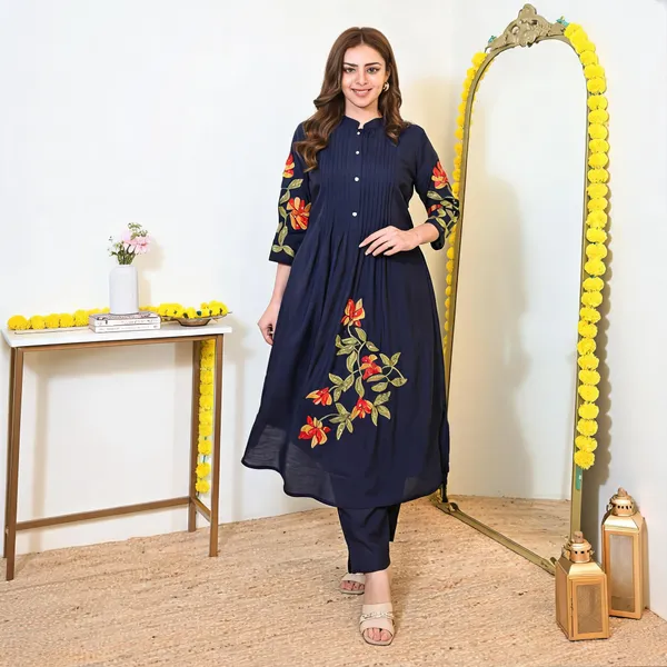 Pure_Cotton_Pintex_Embroidered_Kurti_Pant_Set