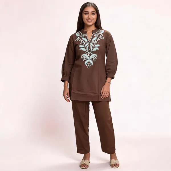 Pure_Cotton_Embroidered_Co_Ord_Set_For_Women_Premium_Summer_Cotton_Cord_Set