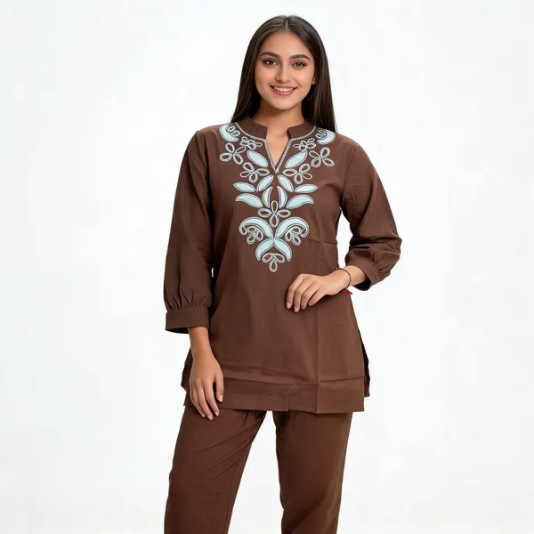 Pure_Cotton_Embroidered_Co_Ord_Set_For_Women_Premium_Summer_Cotton_Cord_Set