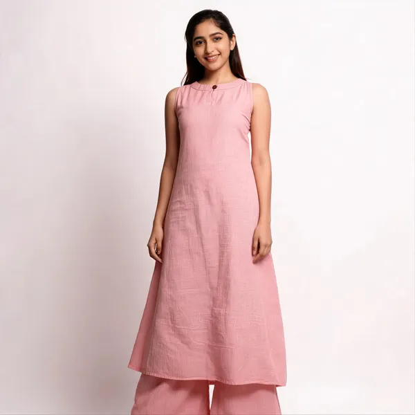Rose_Aura_Pure_Cotton_Slub_Sleeveless_Kurta_Palazzo_Set