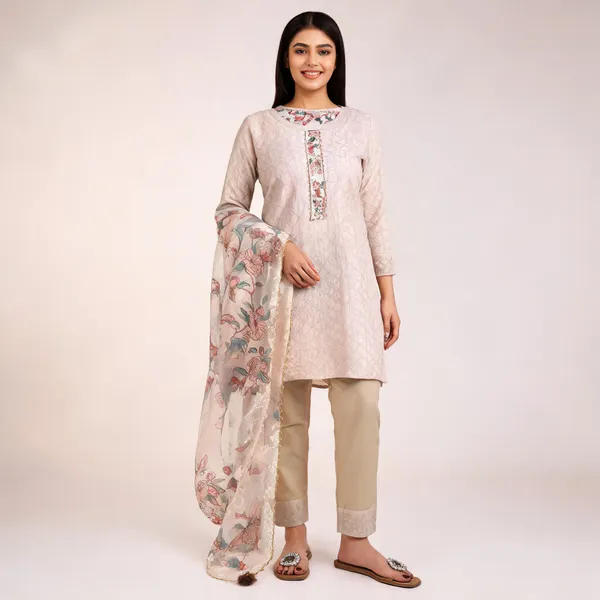 White_Lily_Elegance_Designer_Kurti_Set