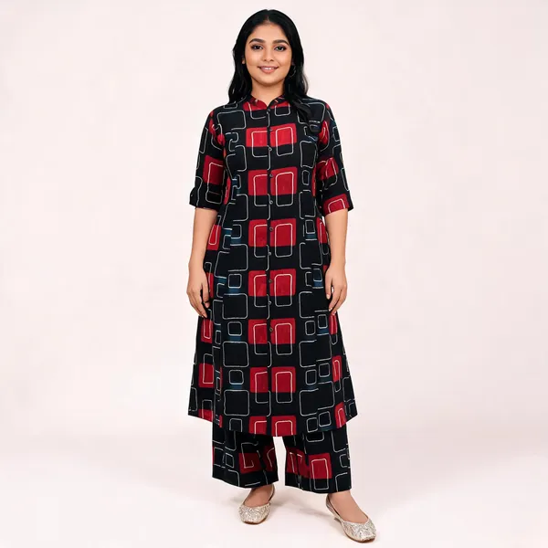 Brown_Cotton_Co_Ord_Set_For_Women_A_Line_Printed_Cotton_Top_Palazzo_Set