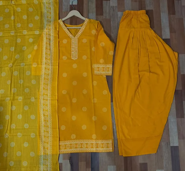 Pure_Cotton_Farsi_Suit_Set_For_Women_With_Dupatta_Handcrafted_Designer_Salwar_Suit