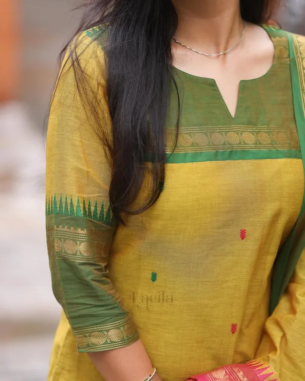 Varanika_Kanchi_Cotton_Zari_Woven_Suit_Set