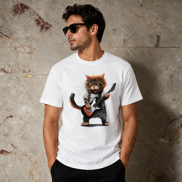 White_Graphic_Digital_Print_Regular_Fit_T-Shirt_For_Men