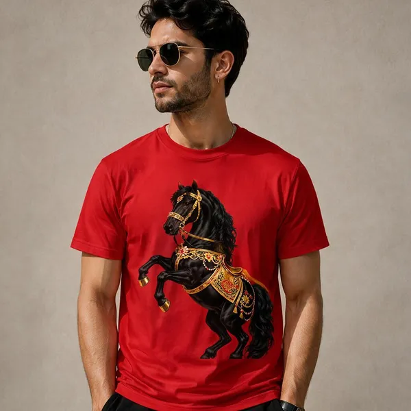 Red_Graphic_Digital_Print_T-Shirt_For_Men