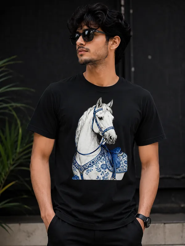 Black_Graphic_Digital_Print_T-Shirt_For_Men