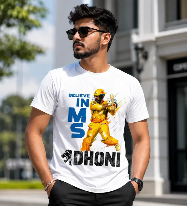 White_Graphic_Digital_Print_Regular_Fit_T-Shirt_For_Men