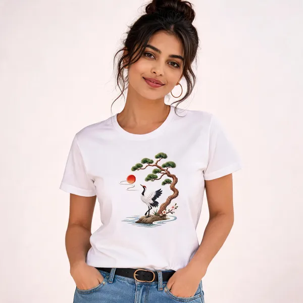 White_Cotton_Relaxed_Fit_Embroidered_T-Shirt_For_Women