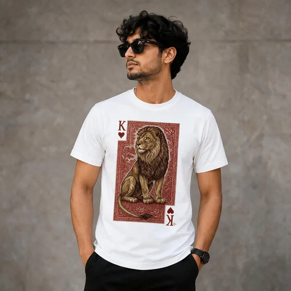 White_Graphic_Digital_Print_T-Shirt_For_Men