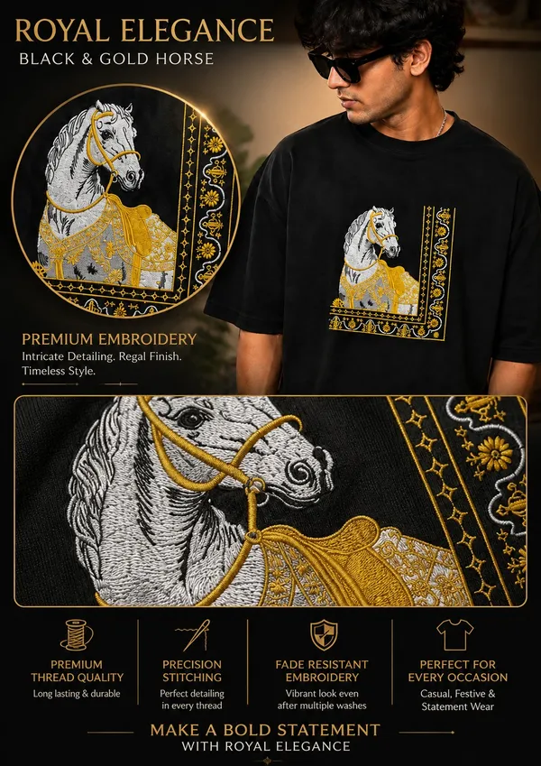 Black_Cotton_Regular_Fit_Embroidered_T-Shirt_For_Men