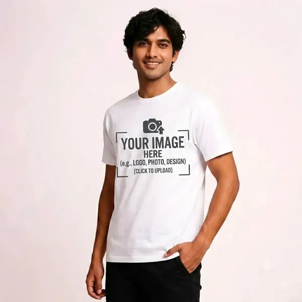 White_Customised_Cotton_Regular_Fit_T-Shirt