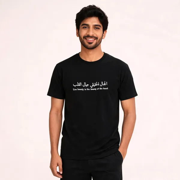 Black_Cotton_Regular_Fit_Embroidered_T-Shirt_For_Men