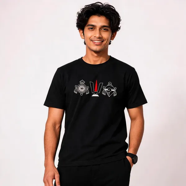 Black_Cotton_Regular_Fit_Embroidered_T-Shirt_For_Men