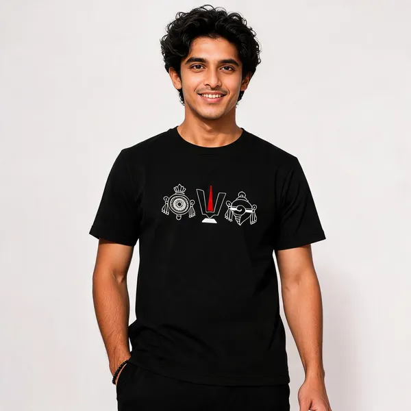 Black_Cotton_Regular_Fit_Embroidered_T-Shirt_For_Men