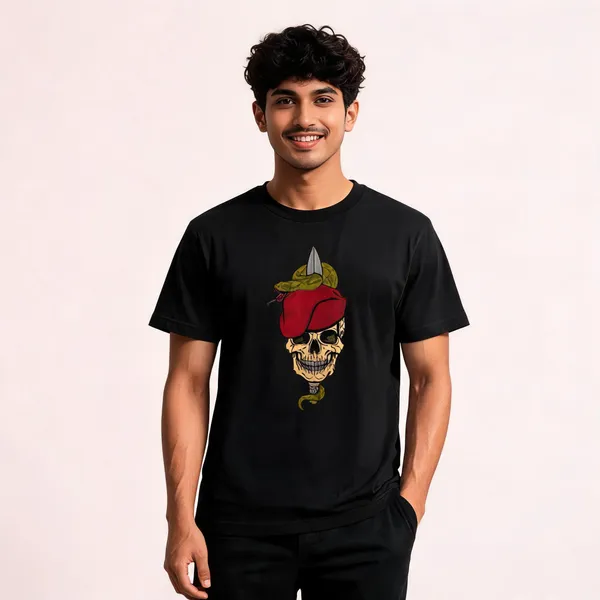 Black_Cotton_Regular_Fit_Skull_Graphic_Digital_Print_Embroidered_T-Shirt_For_Men