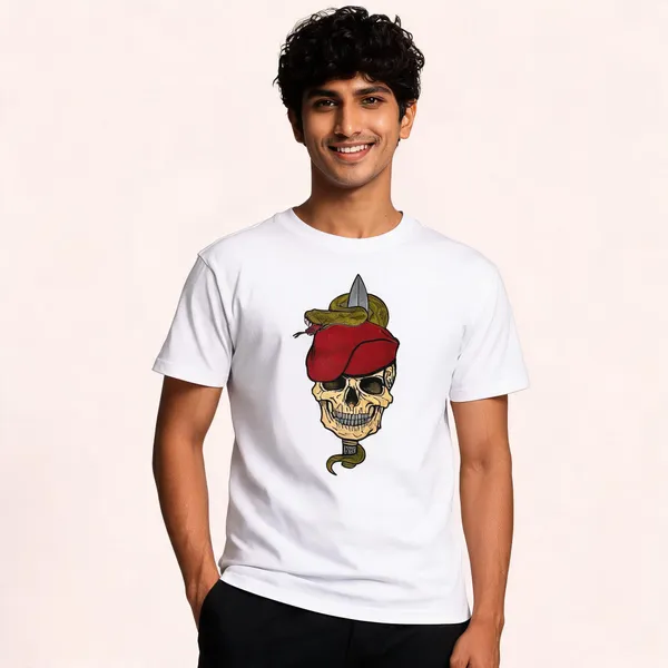 White_Cotton_Regular_Fit_Graphic_Digital_Print_Embroidered_T-Shirt_For_Men