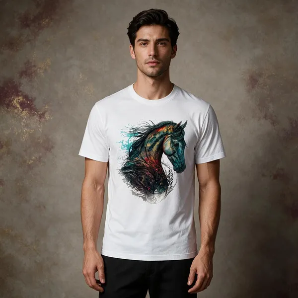 White_Cotton_Regular_Fit_Graphic_Digital_Print_T-Shirt_For_Men