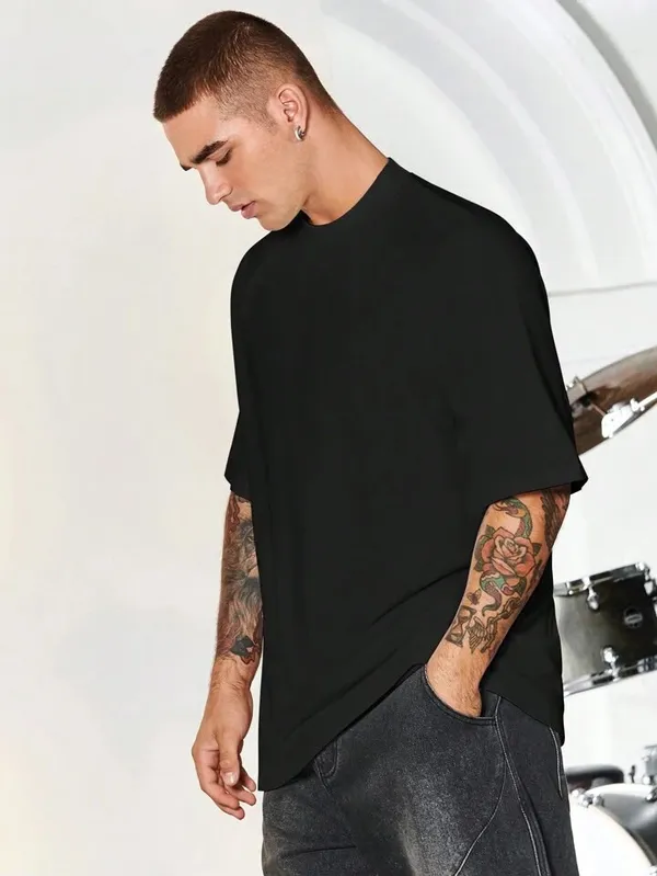 Plain_Black_Oversized_Unisex_T_Shirt