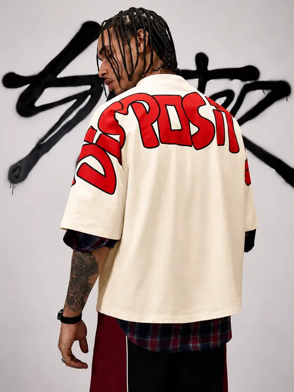 Morose_Off_White_Oversized_Unisex_T_Shirt