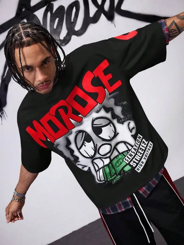 Morose_Black_Oversized_Unisex_T_Shirt