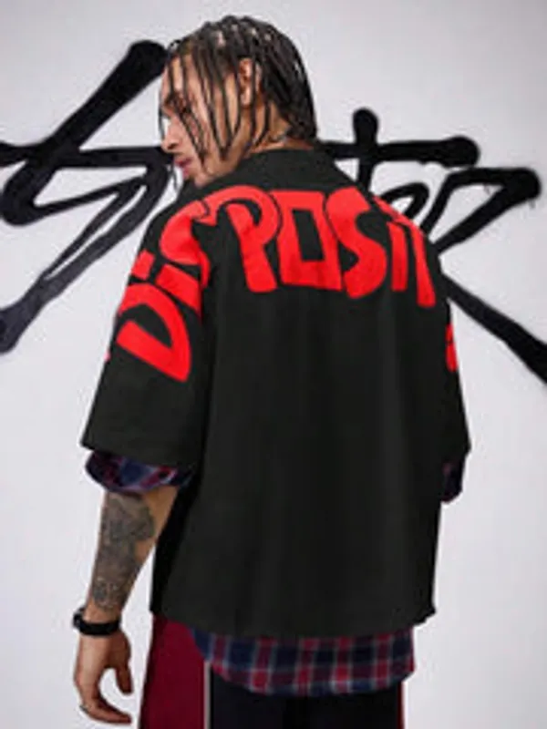 Morose_Black_Oversized_Unisex_T_Shirt