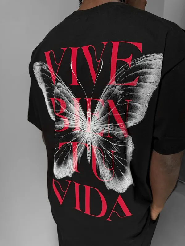 Vive_Bien_Black_Oversized_Unisex_T_Shirt