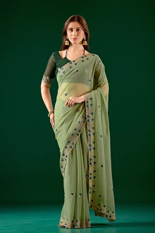 Green_Embroidered_Saree_for_Women