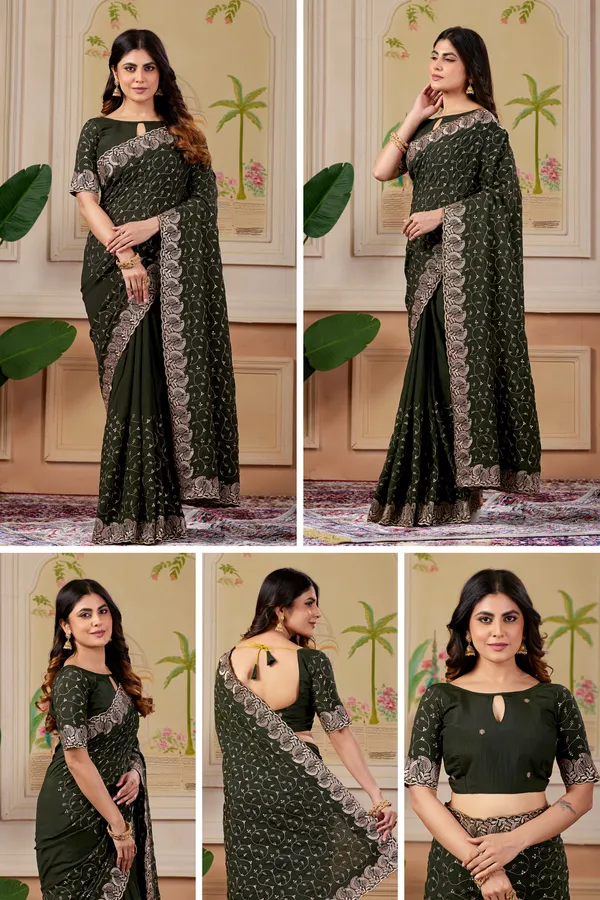Green_Art_Silk_Floral_Printed_Paisley_Border_Saree_For_Women