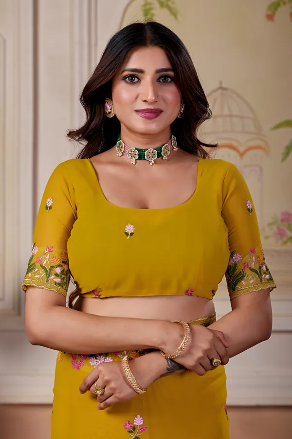 Mustard_Embroidered_Saree_for_Women
