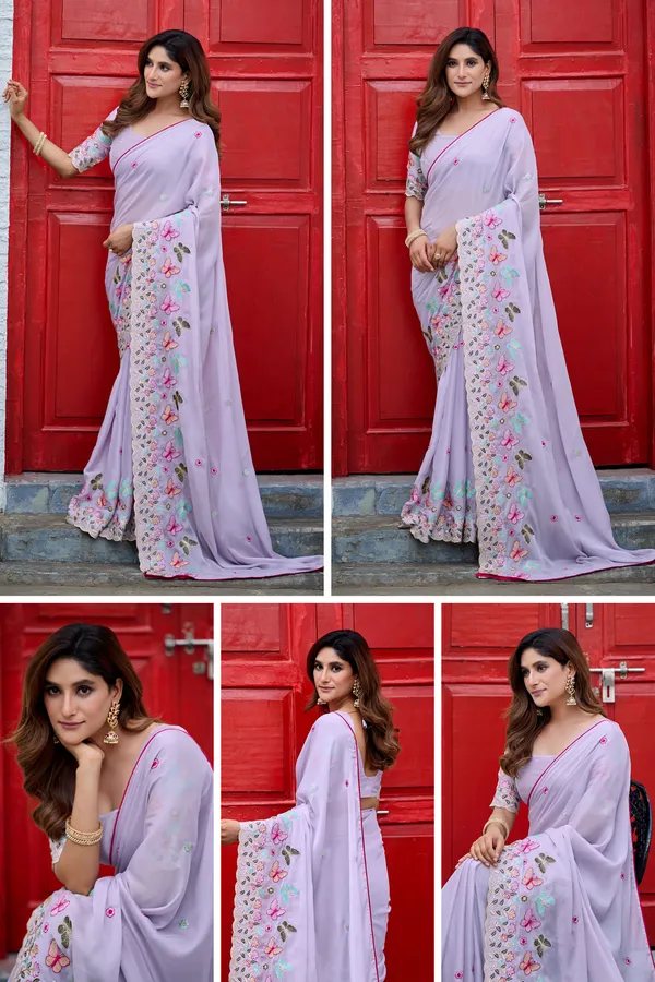 Lavender_Floral_Embroidered_Saree_for_Women