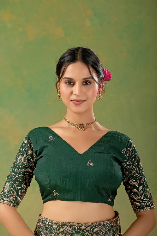 Green_Embroidered_Saree_for_Women