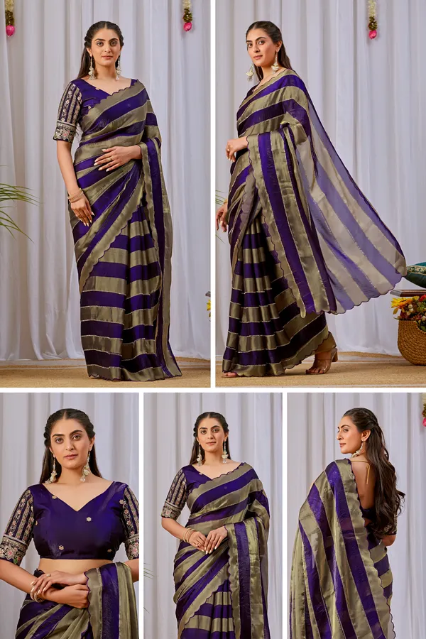 Purple_Striped_Saree_With_Embroidered_Blouse_for_Women
