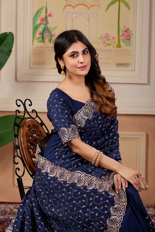 Navy_Blue_Embroidered_Saree_for_Women