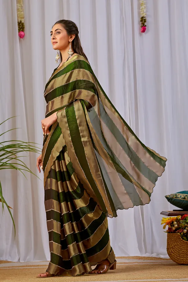Green_Embroidered_Saree_For_Women