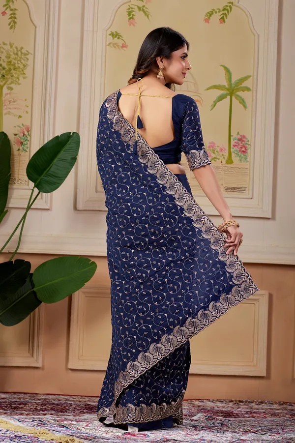 Navy_Blue_Embroidered_Saree_for_Women