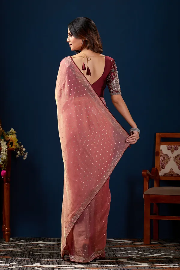 Pink_Embellished_Saree_For_Women