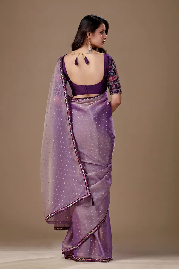 Purple_Sheer_Sequin_Saree_For_Women