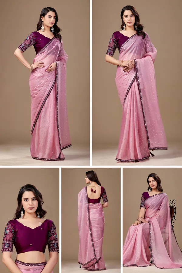 Pink_Georgette_Embellished_Saree_for_Women